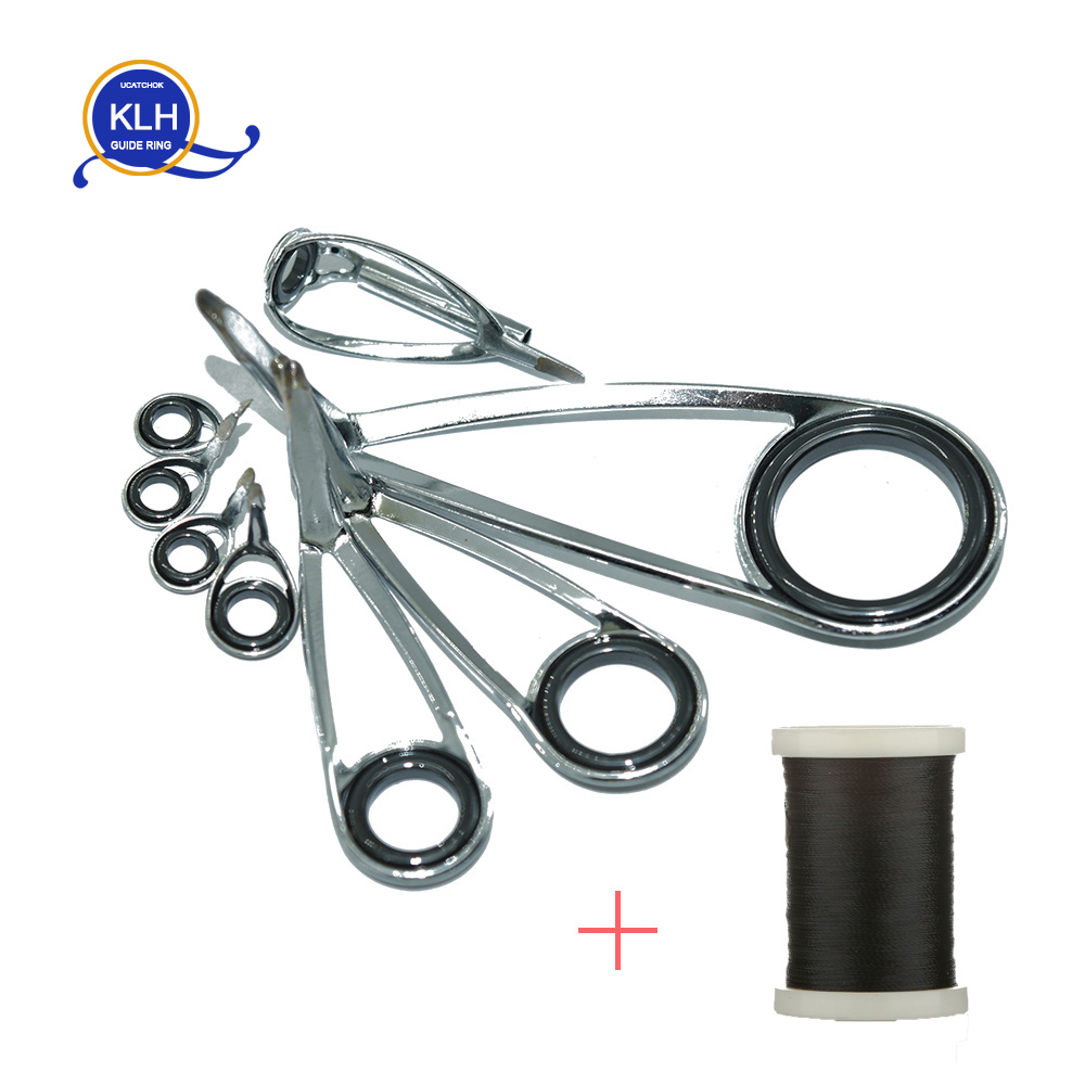 Fishing Rod Building Kit - 8 개/키트 KLH 브래킷 스테인레스 스틸