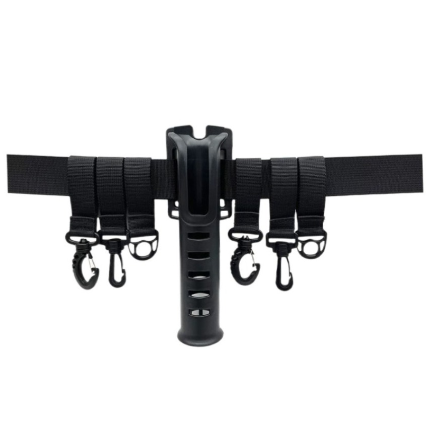Fishing Rod Travel - 1개 조절 가능한 낚시용 허리벨트 낚싯대