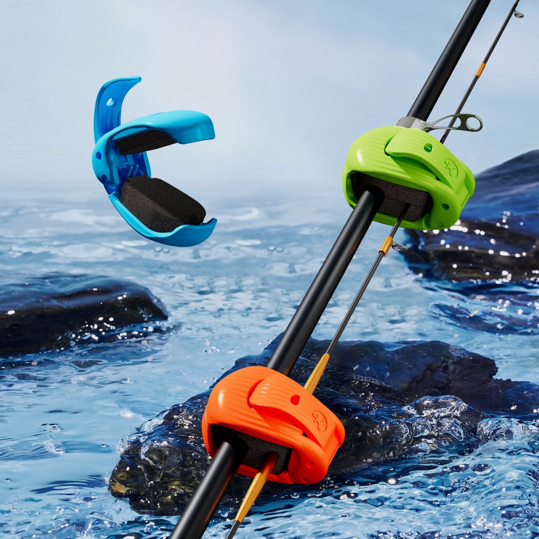 Fishing Rod Travel - 2PCS 빠른 부착 낚싯대 클립 고정