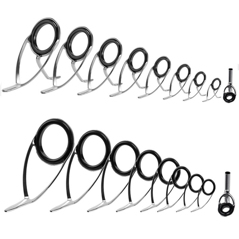 Fishing Rod Guide Replacement - 9Pcs 낚싯대 가이드 링 수리 키트