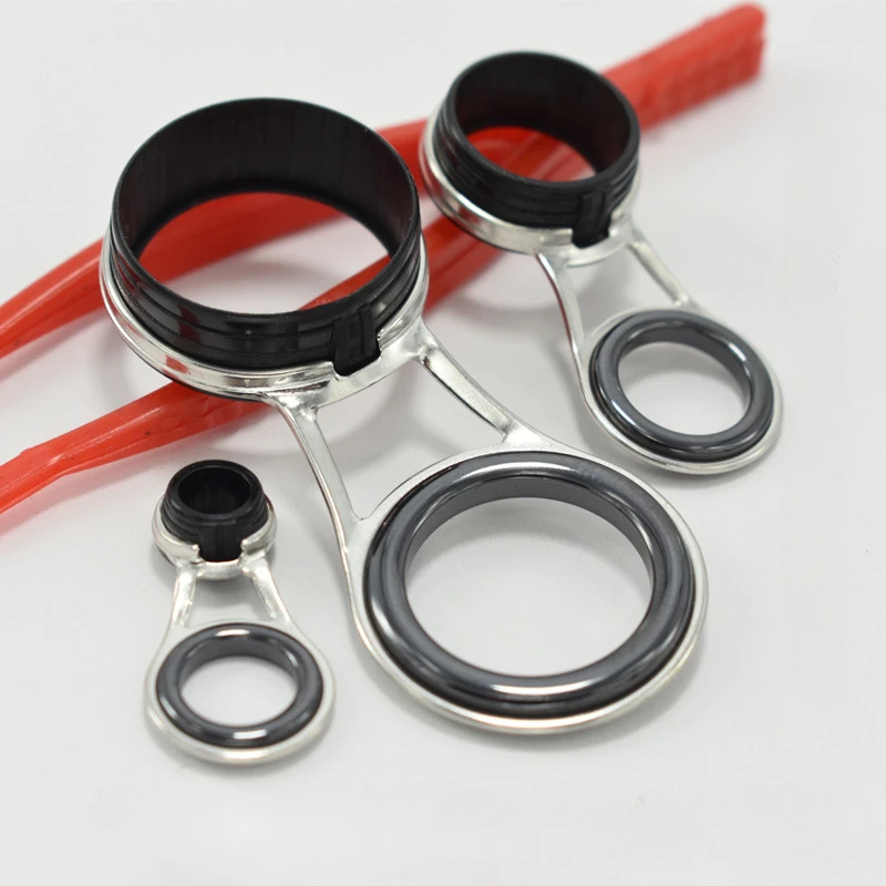 Fishing Rod Building Kit - 스테인레스 스틸 낚싯대 가이드 링, 세라믹