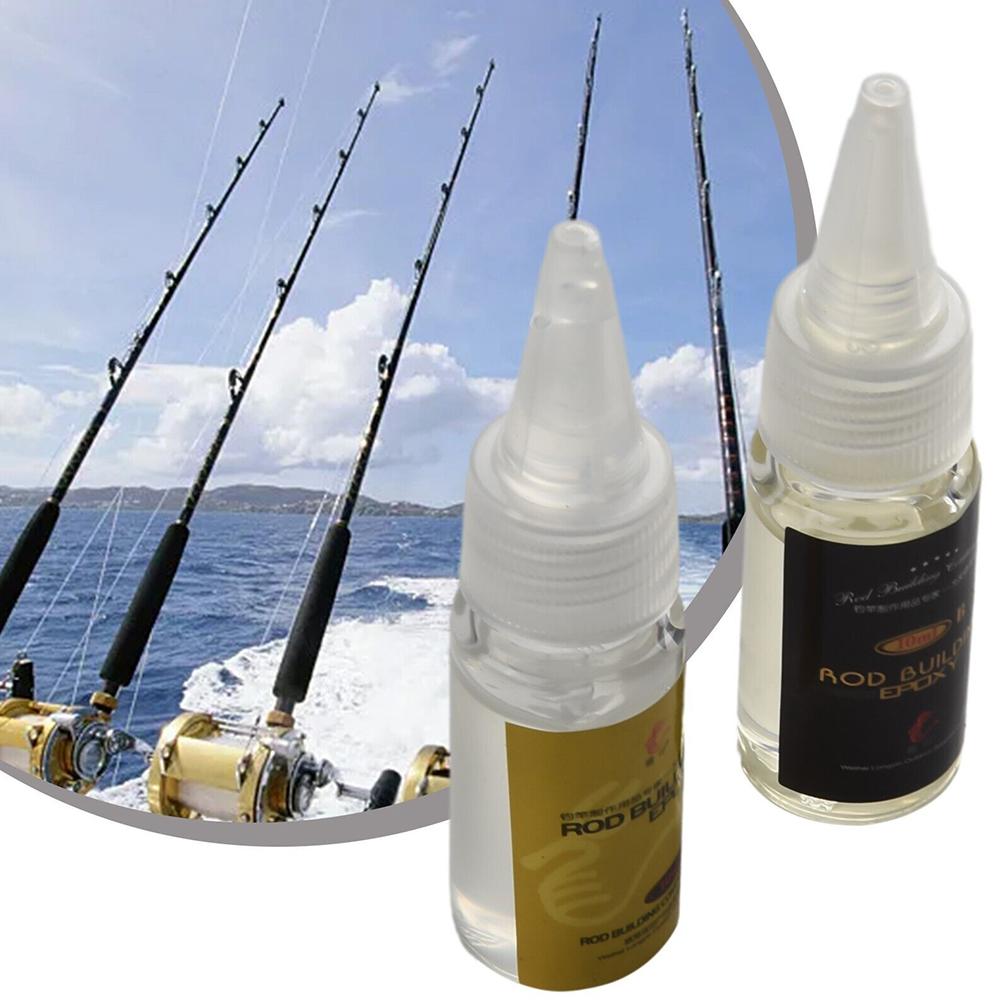 2Pcs 낚싯대 접착제 낚싯대 에폭시 수지 AB 접착제 - Fishing Rod Building Kit 리뷰 및 가격