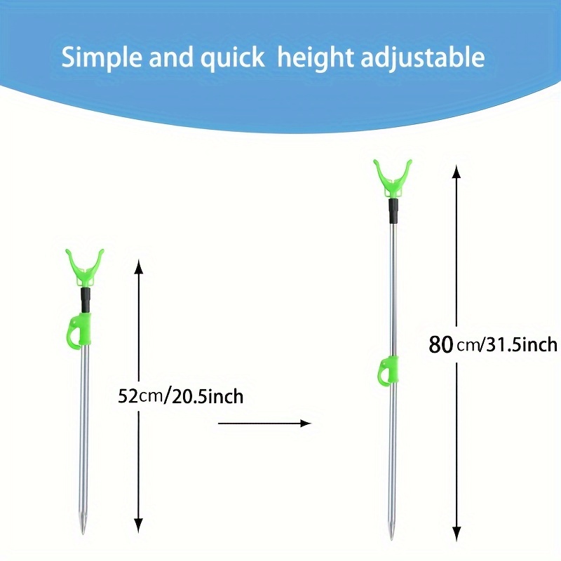 프리미엄 알루미늄 합금 텔레스코픽 낚싯대 홀더, 견고한 - Fishing Rod Casting 리뷰 및 가격
