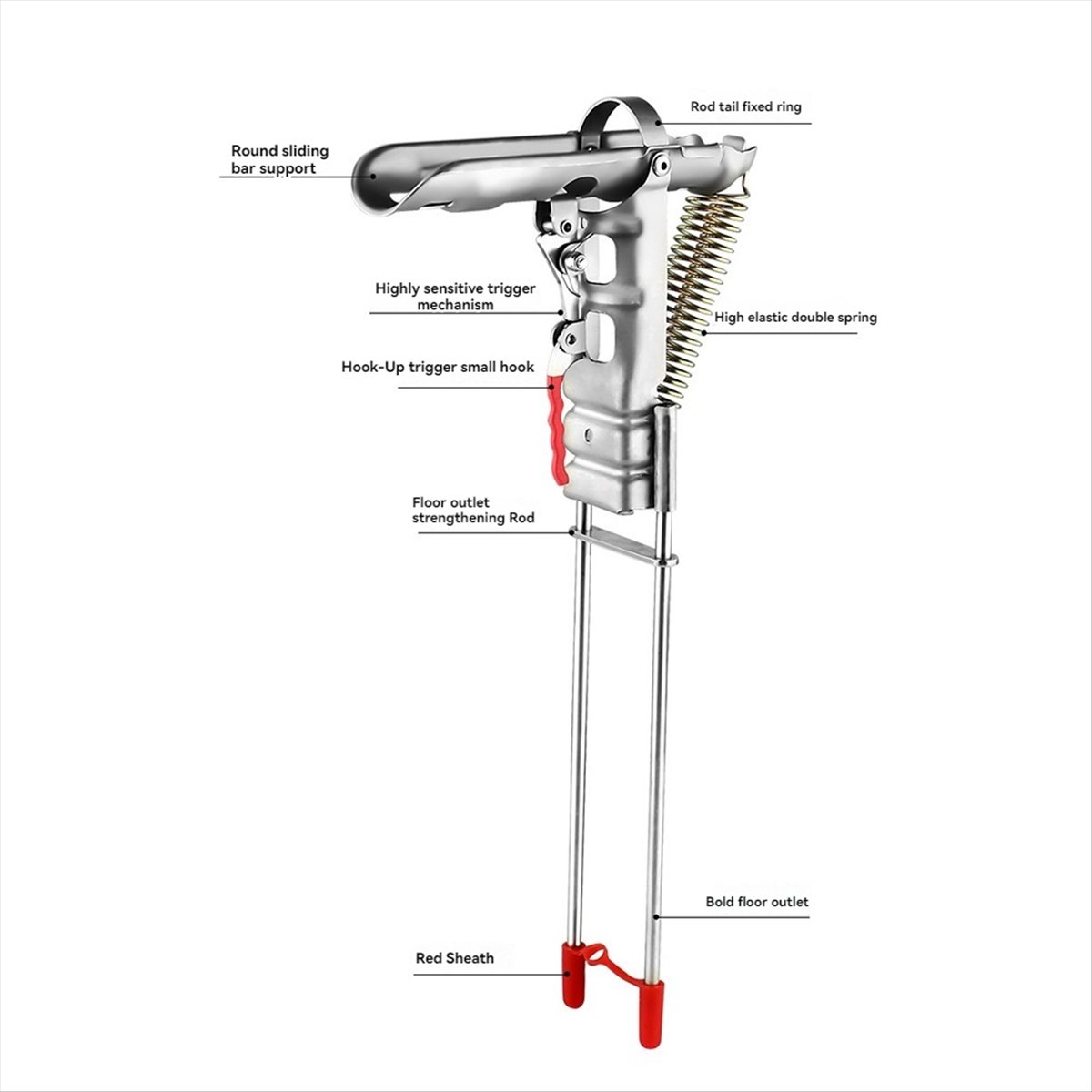 ABPF 낚싯대 그라운드 홀더 베이스 다운힐 자동 지지 - Fishing Rod Holder 리뷰 및 가격
