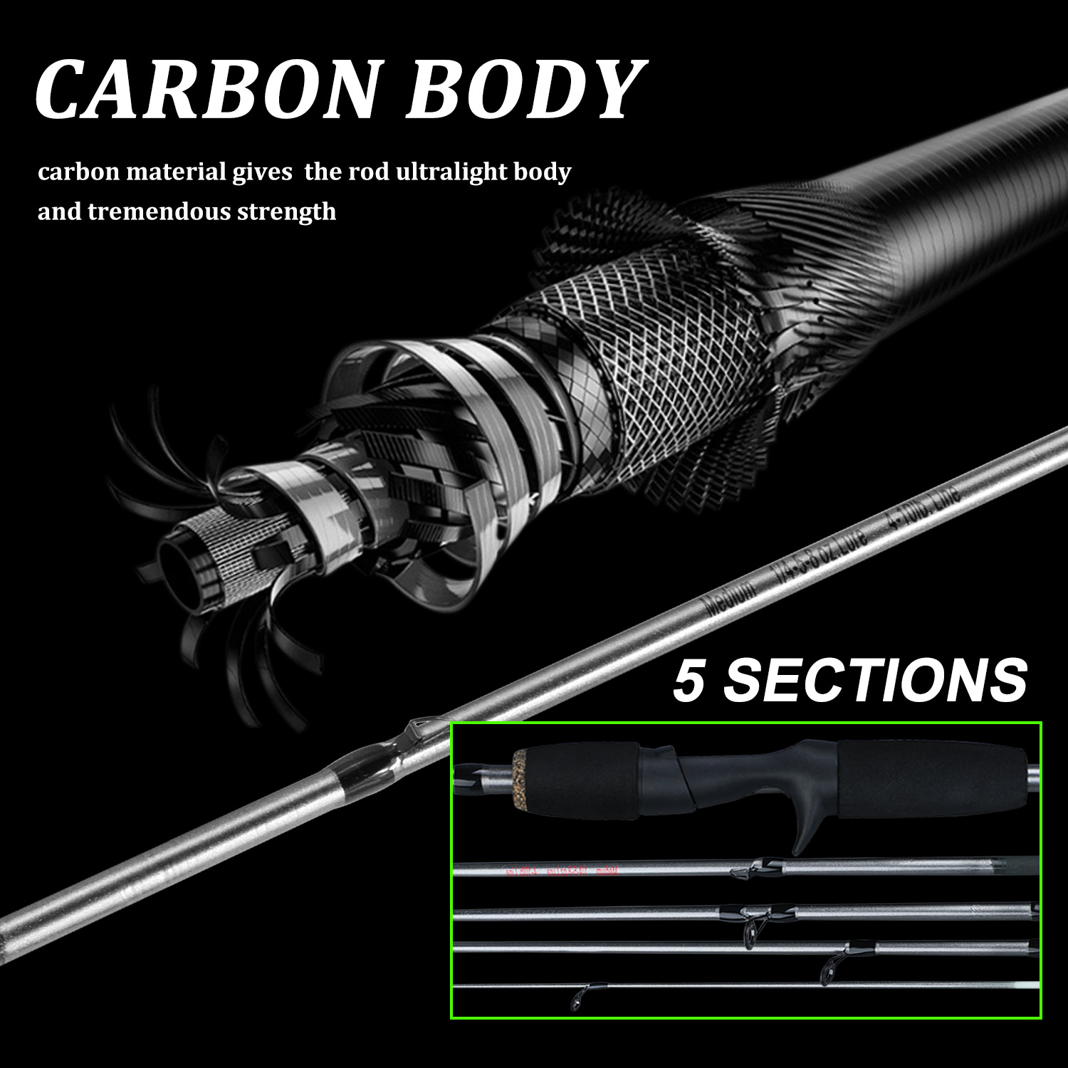 Sougayilang 낚싯대 콤보 1.7m 탄소 섬유  - Fishing Rod Combo 리뷰 및 가격