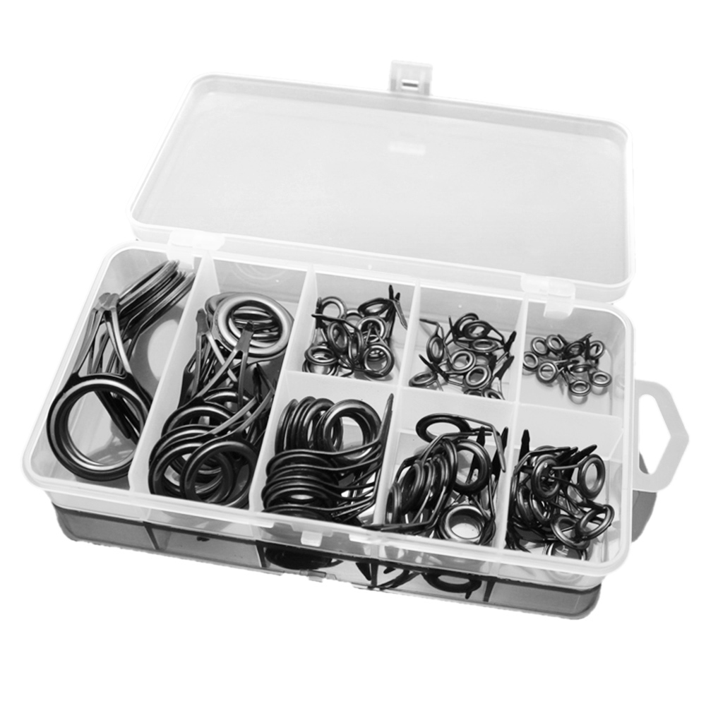 75pcs 다양한 크기 낚싯대 가이드 팁 낚시 라인 스 - Fishing Rod Guide Replacement 리뷰 및 가격