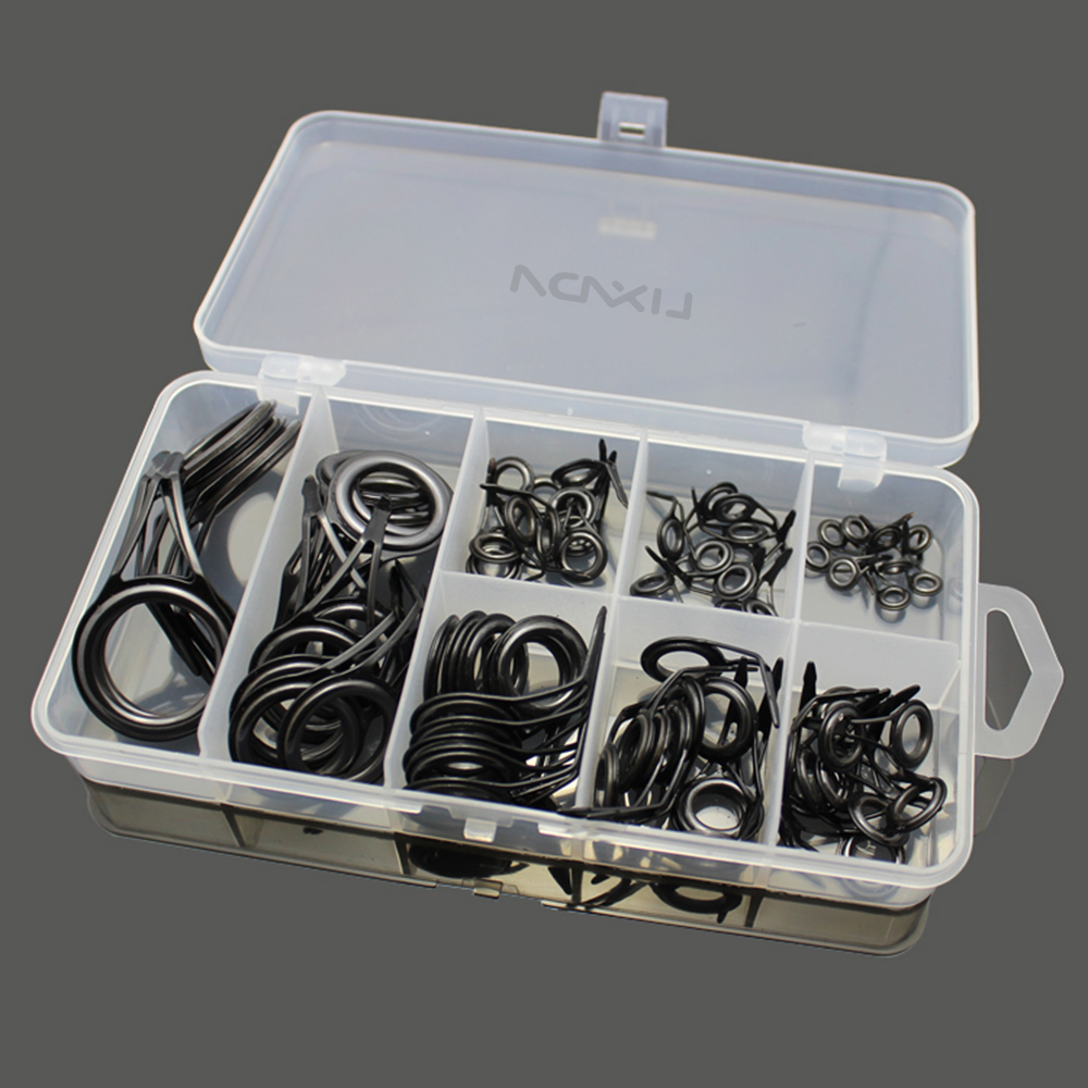 75pcs 다양한 크기 낚싯대 가이드 팁 낚시 라인 스 - Fishing Rod Guide Replacement 리뷰 및 가격