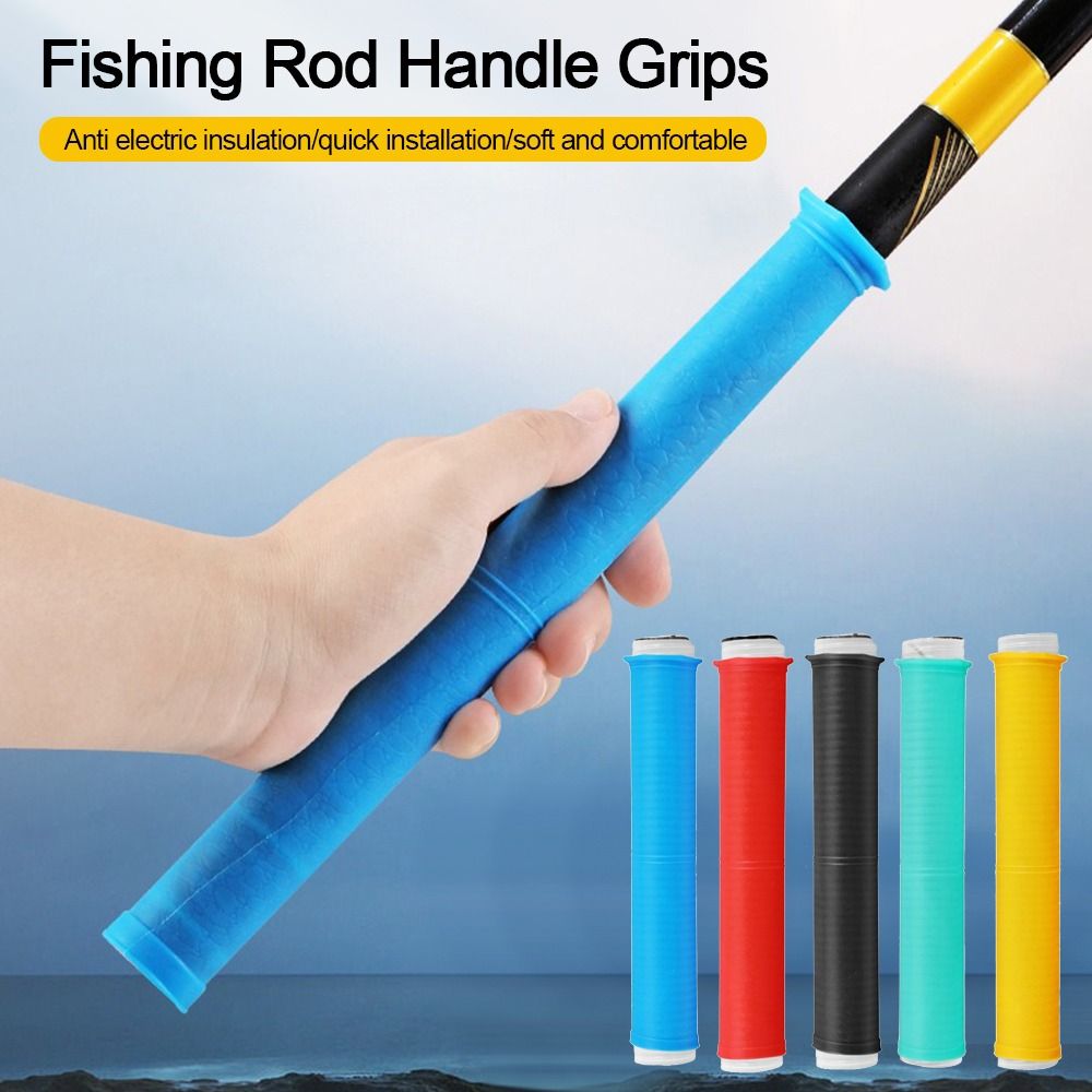 실리콘 낚싯대 손잡이 커버 미끄럼 방지 범용 핸드 폴  - Fishing Rod Case 리뷰 및 가격