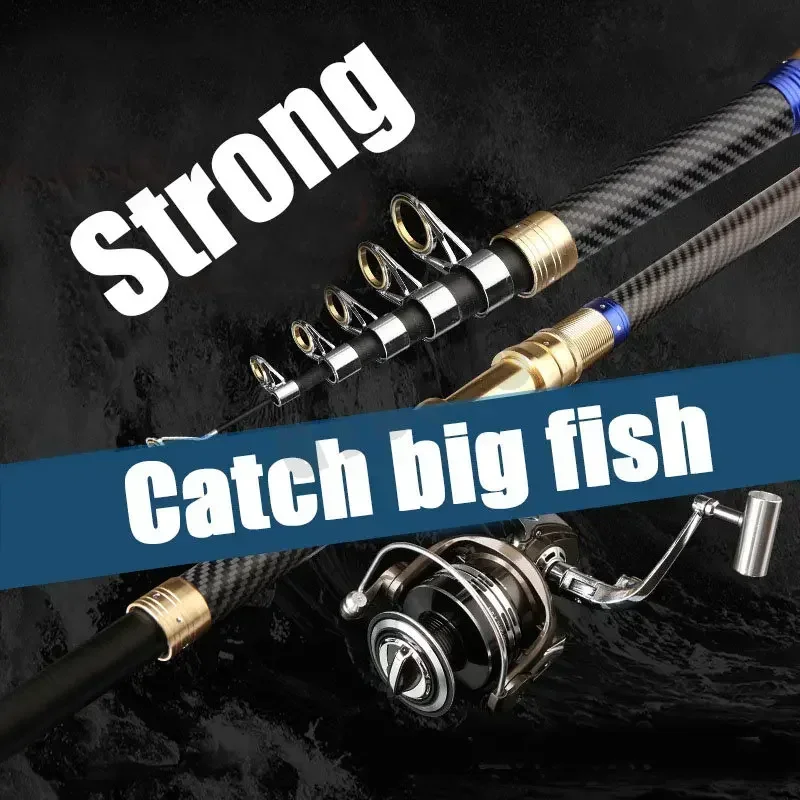 최고의 텔레스코픽 휴대용 회전식 낚싯대 2.4M, 2. - Fishing Rod Surf 리뷰 및 가격