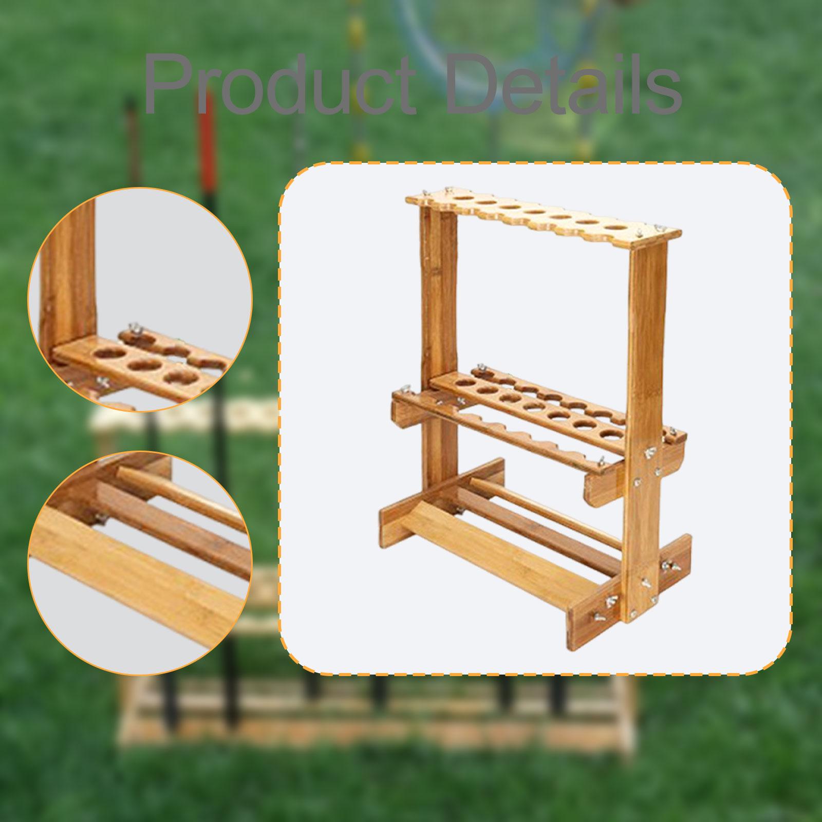 낚싯대 보관대 대나무 바닥 거치형 정리대 수직 진열대  - Fishing Rod Rack 리뷰 및 가격