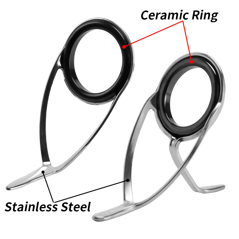9Pcs 낚싯대 가이드 링 수리 키트 세라믹 링 스피닝 - Fishing Rod Guide Replacement 리뷰 및 가격
