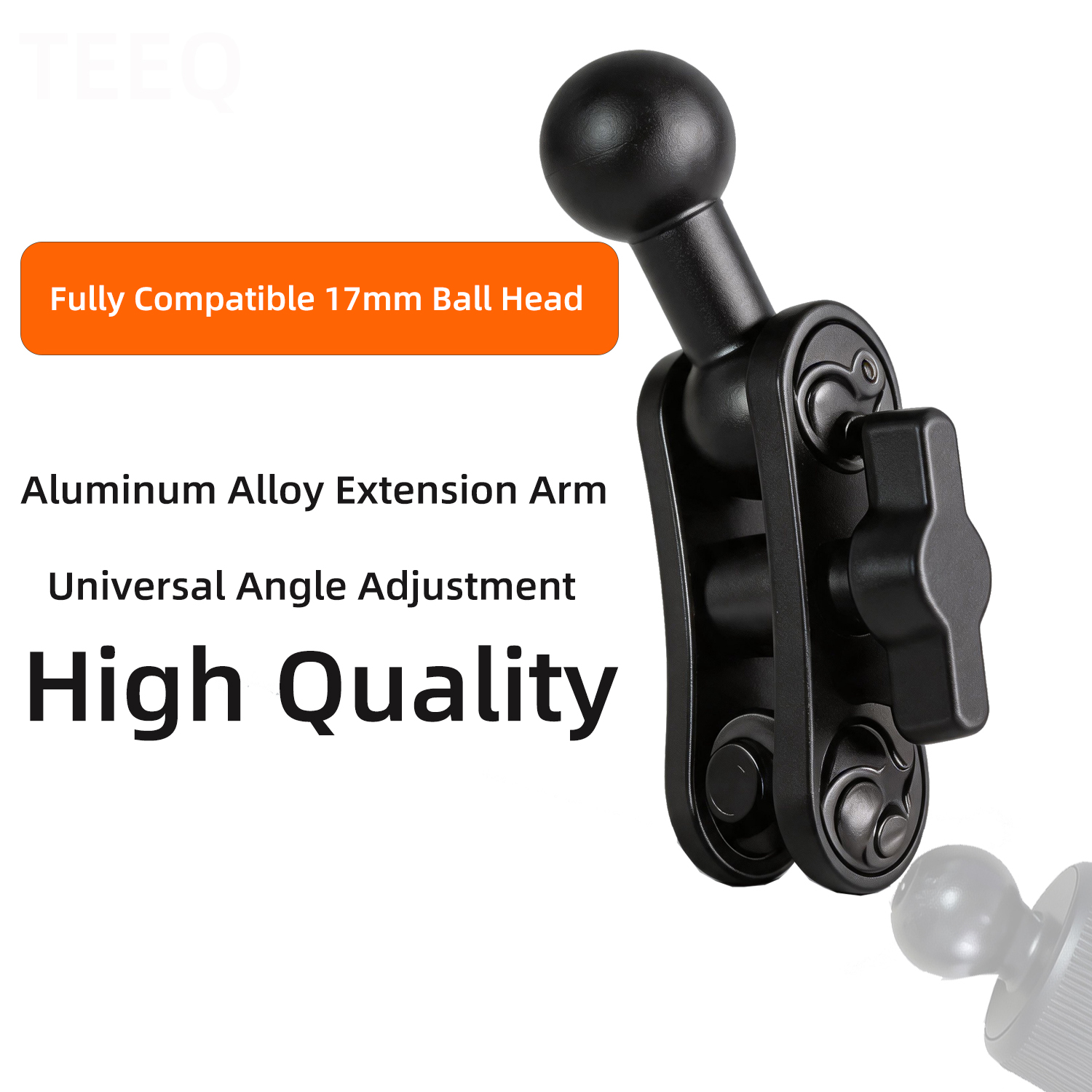 자동차 전화 홀더 알루미늄 합금 연장 막대 17mm 볼 - Fishing Rod Holder 리뷰 및 가격